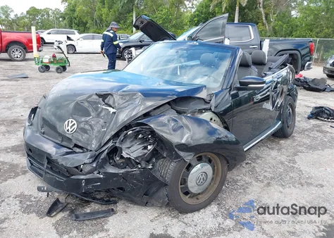 2015 Volkswagen Beetle 1.8T from USA, damaged, VIN 3VW517AT3FM812688